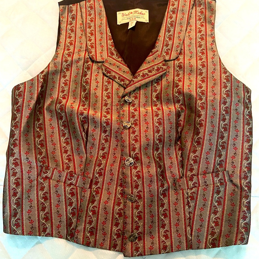 Vintage collection western vest.